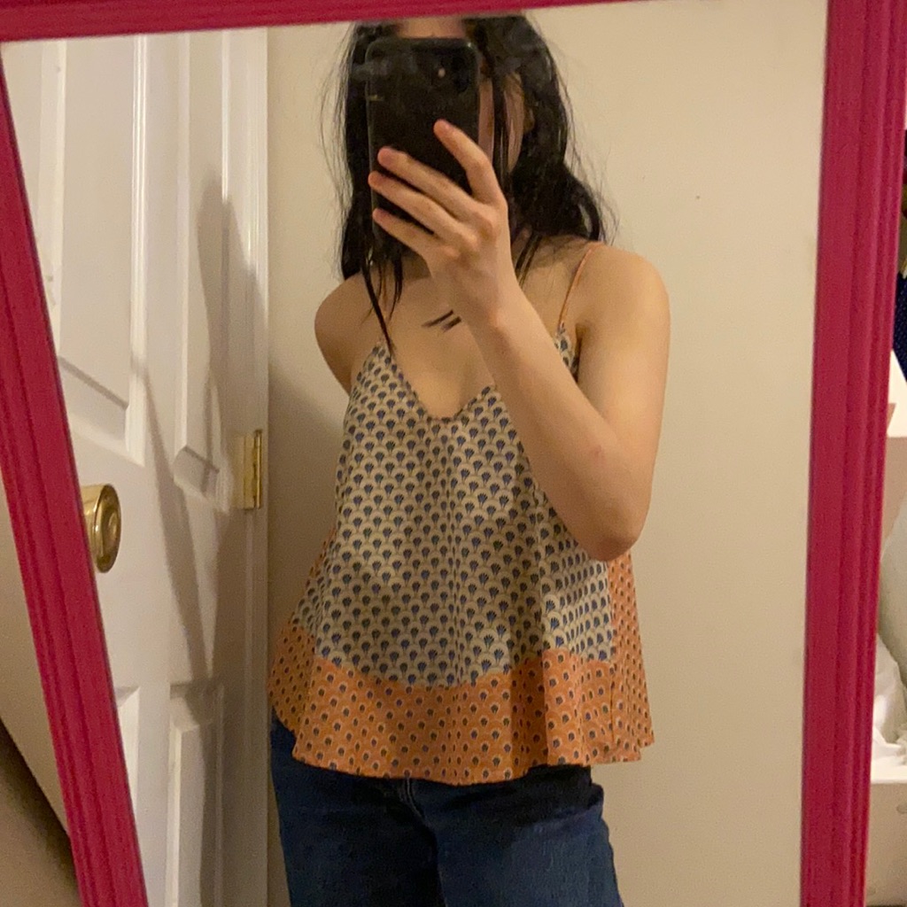 Anthropologie Elodie Flowy Tank